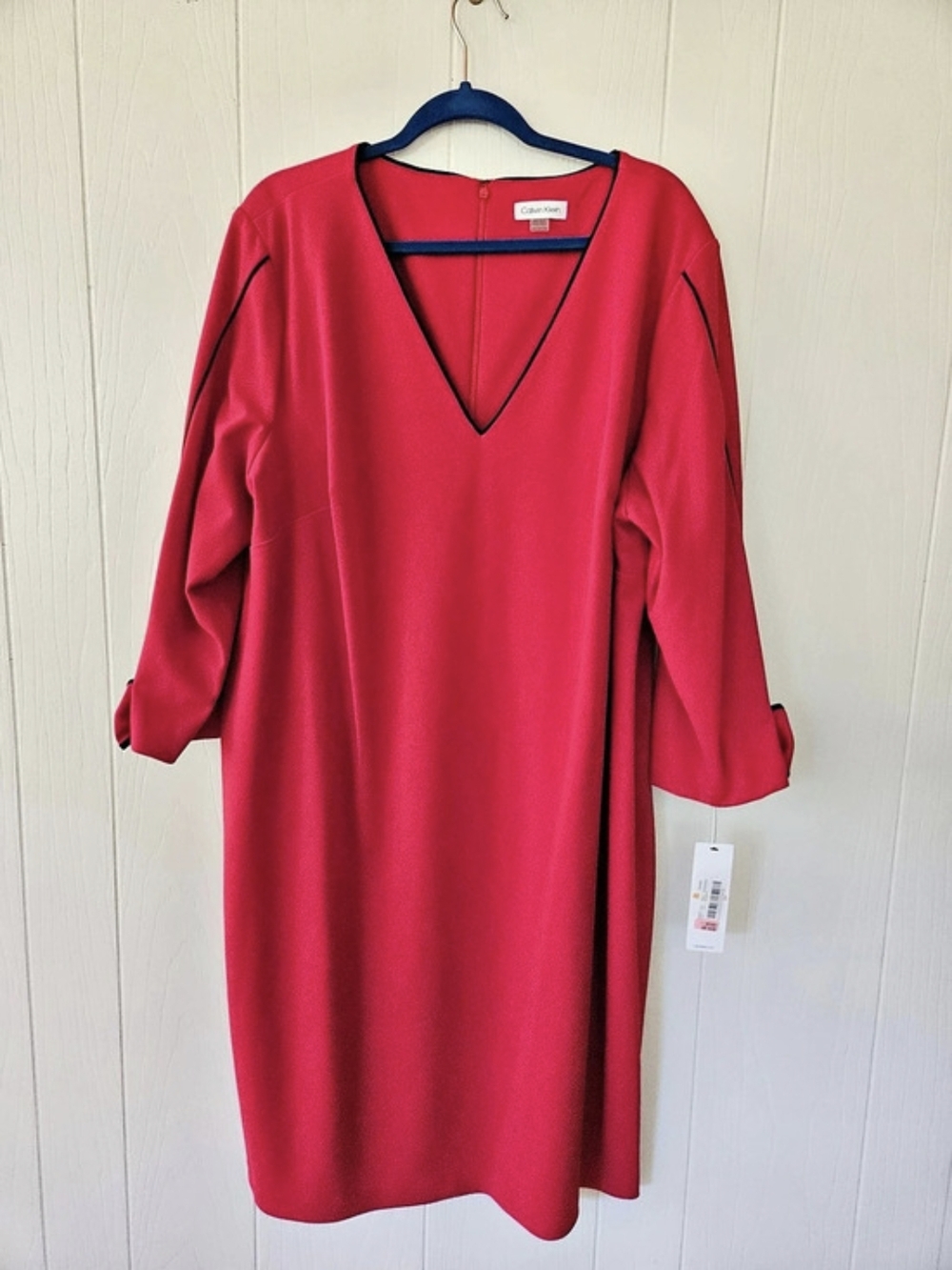 Calvin Klein Women's Pink Midi Dress NWT Size 24W